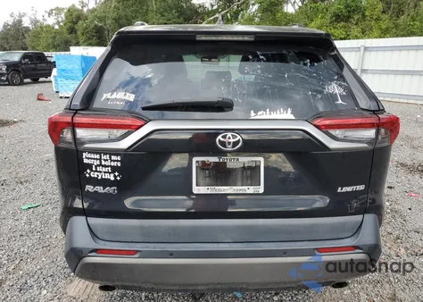 2019 Toyota Rav4 Limited из США, поврежденный, VIN 2T3Y1RFV7KW019330